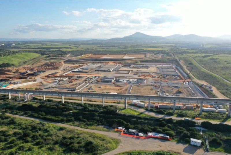 L'area del progetto Nuraghe a Porto Torres (SS)